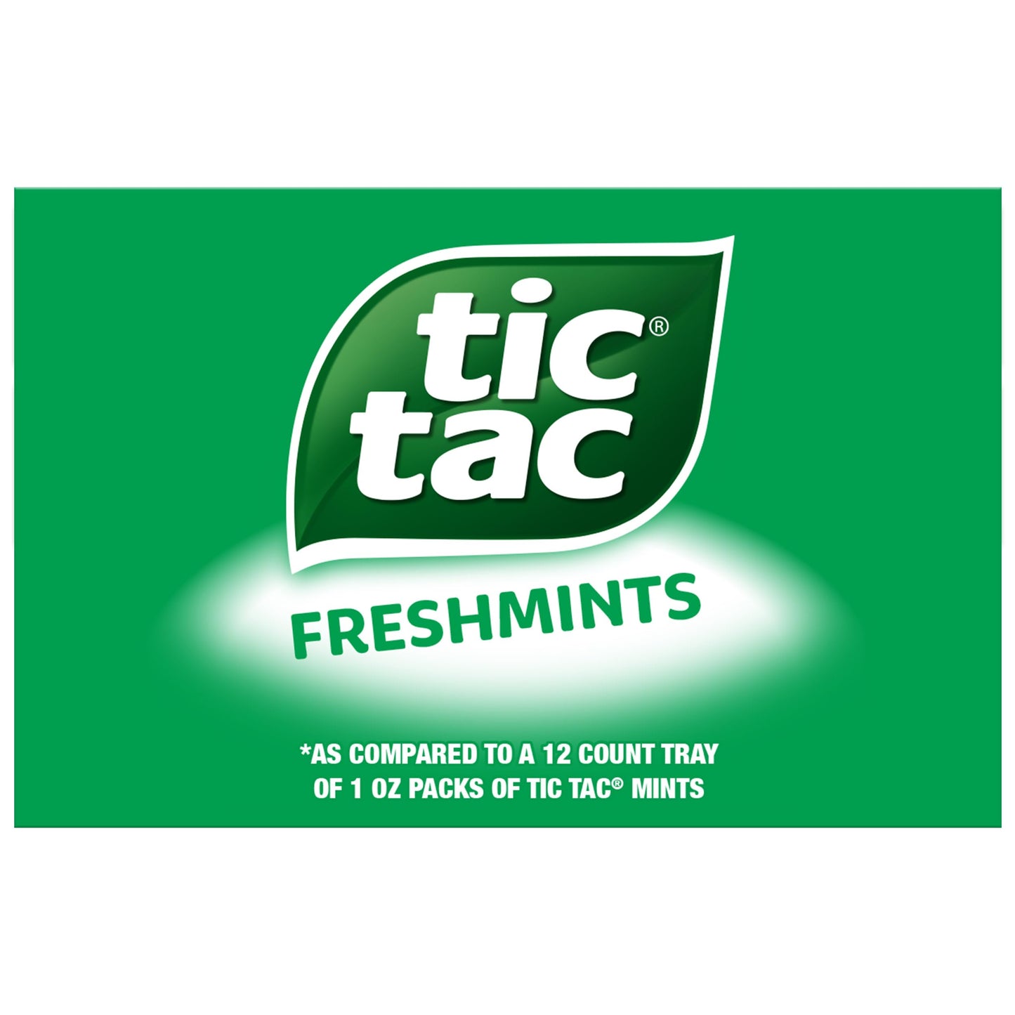 Tic Tac Freshmint Breath Mints, Bulk 12 Pack, On-The-Go Refreshment, 1 oz Each