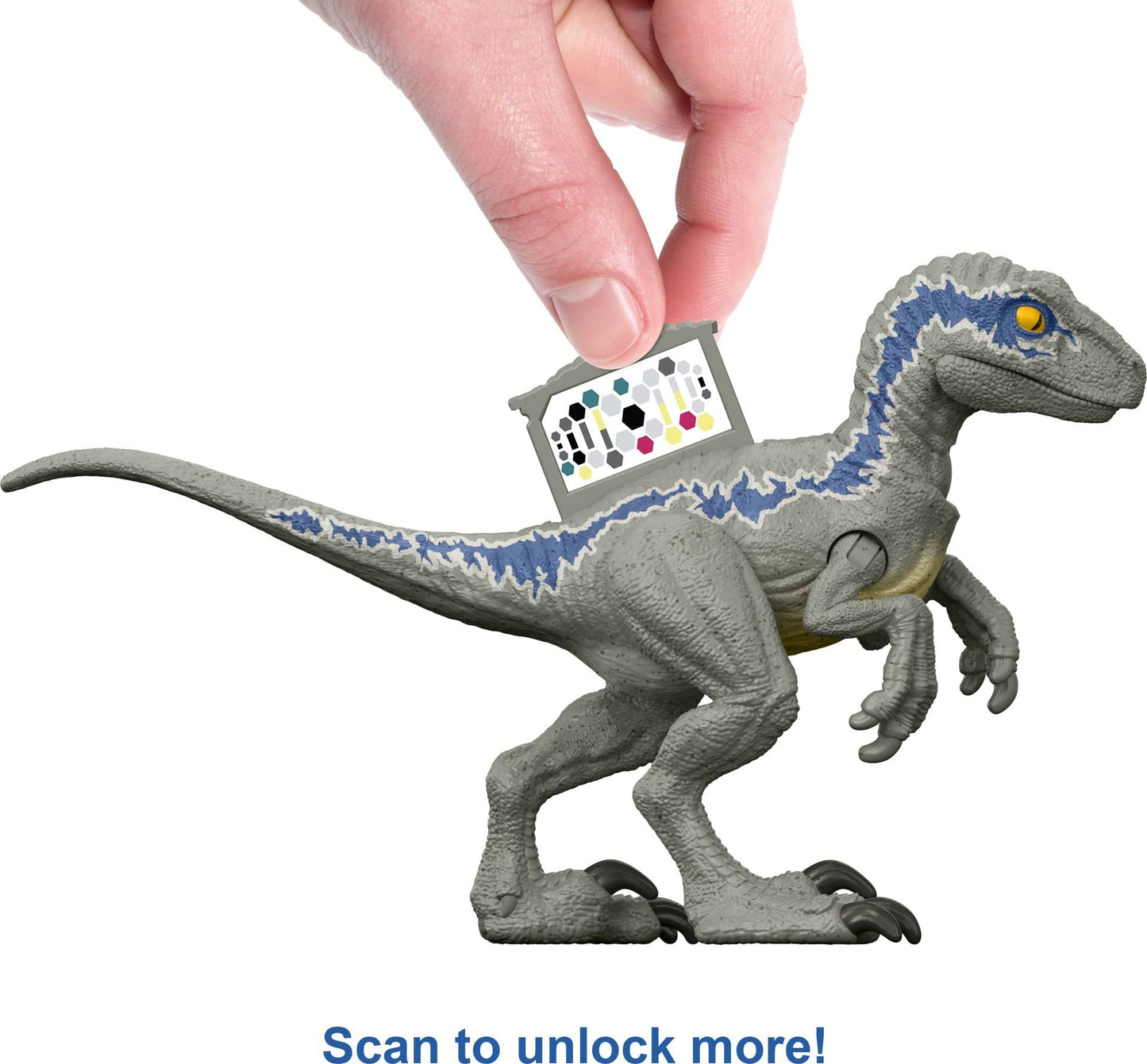 Mattel Jurassic World Dominion Human and Dino Pack, Owen & Velociraptor Beta Action Figure Toys and Accessories