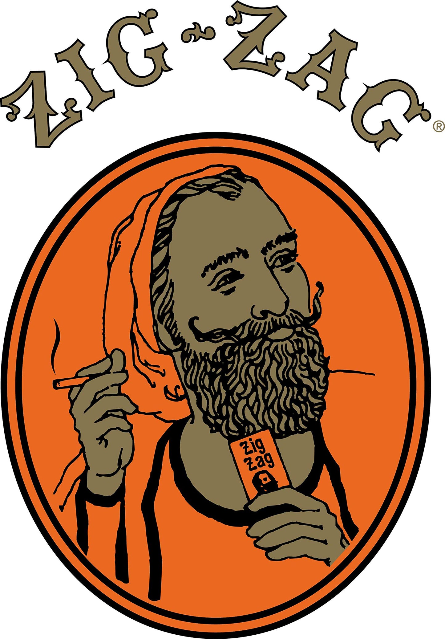 ZIG-ZAG Rolling Papers French Orange 1 1/4 (6 Booklets)