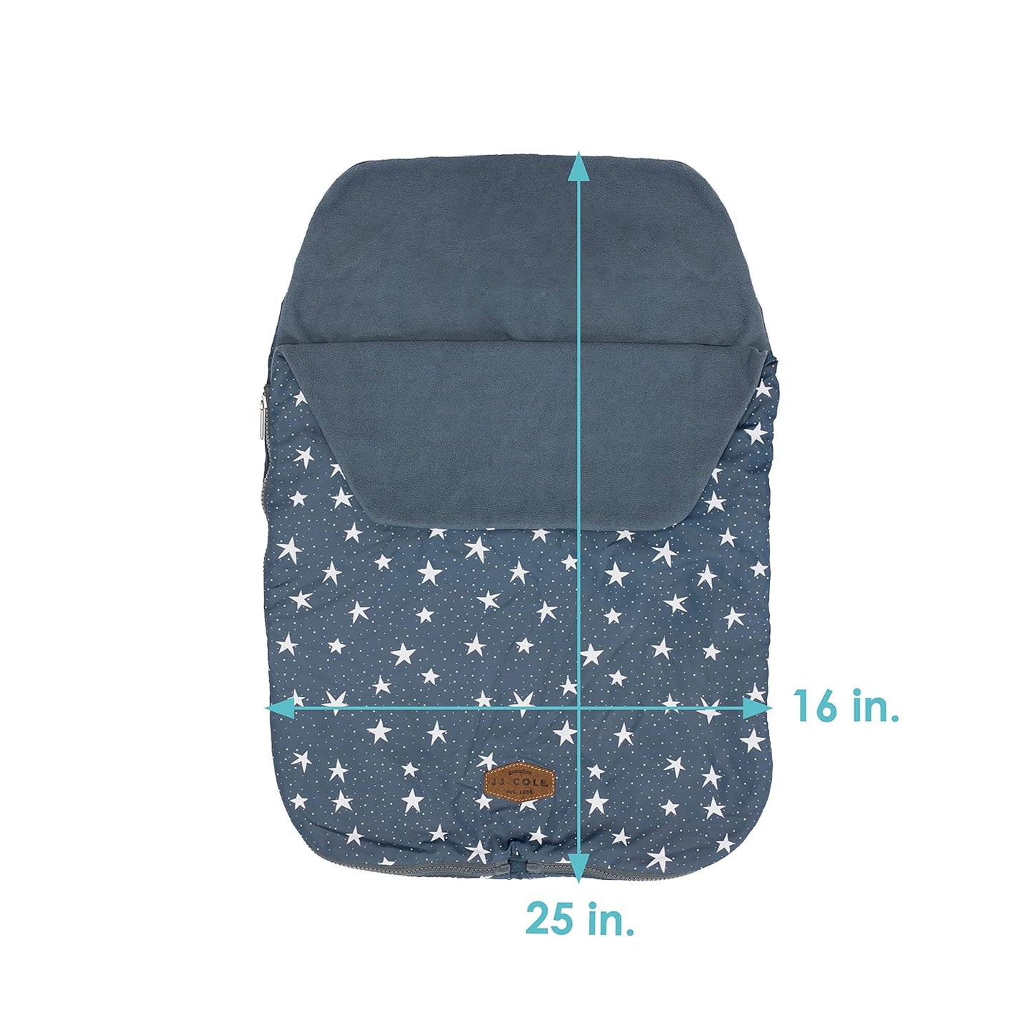 JJ Cole Baby Bundle 365 – Baby Car Seat Cover & Stroller Accessory – Lightweight Baby Bunting for Year Round Comfort