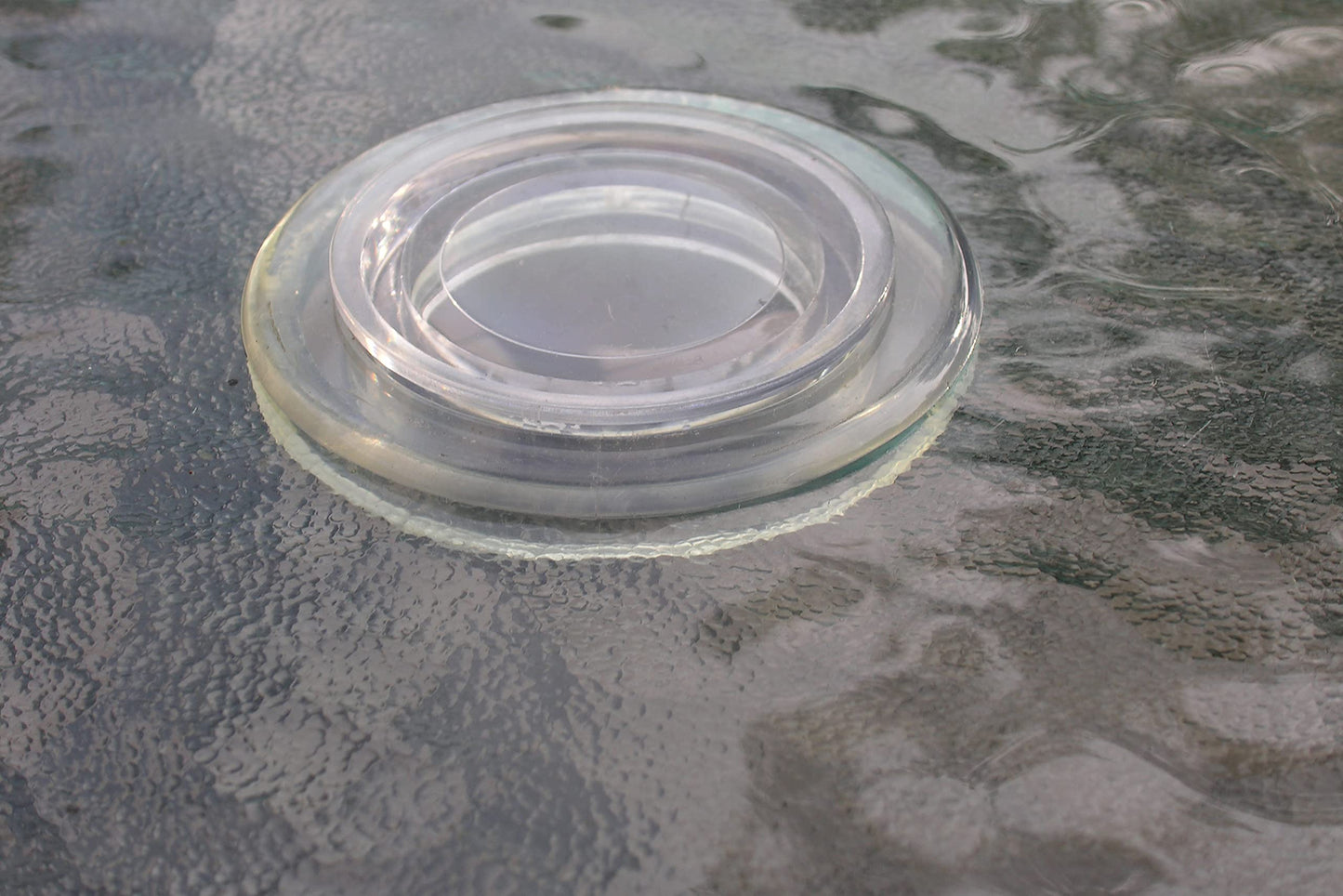 Shepherd Hardware 8530E Umbrella Ring, Transparent