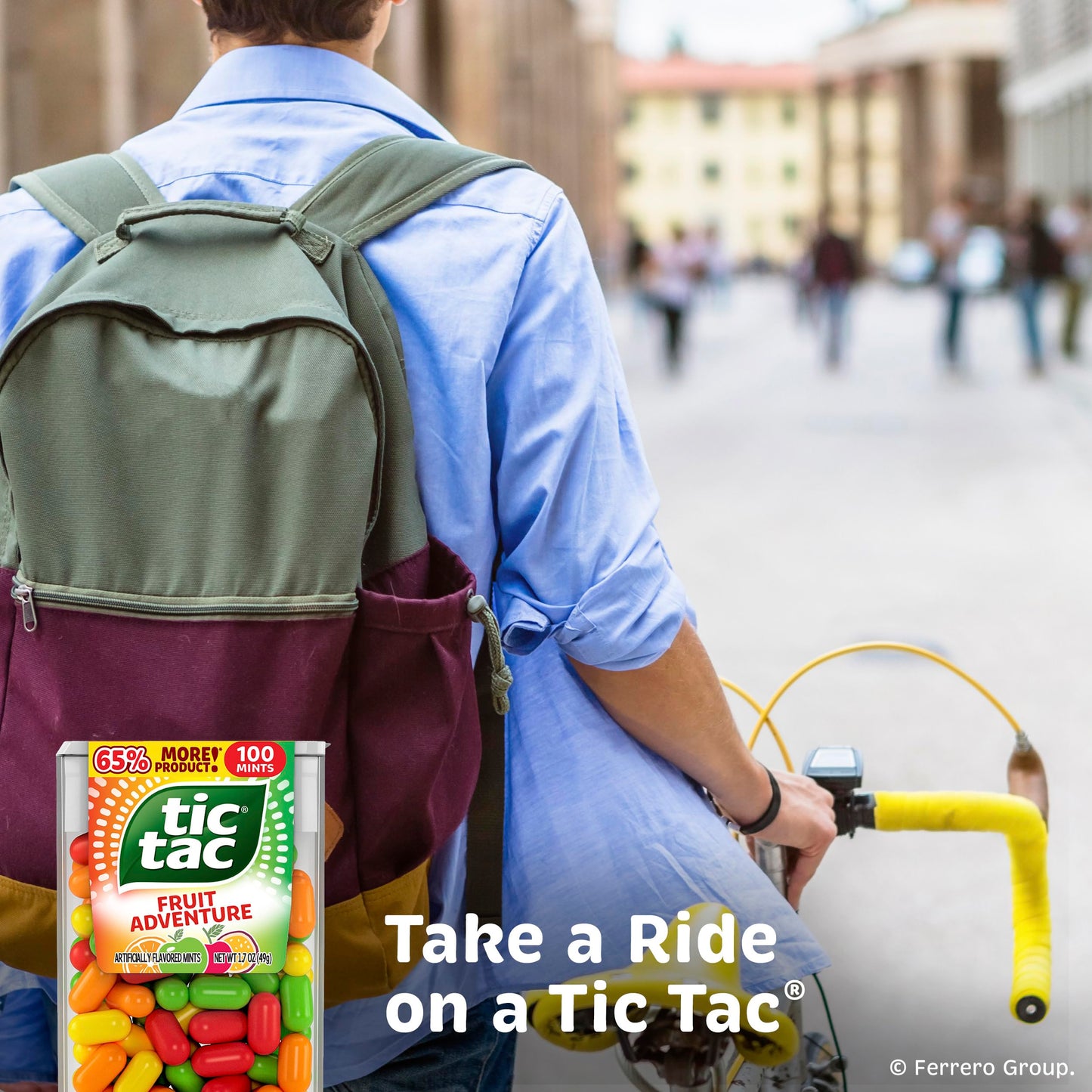Tic Tac, Fruit Adventure Mints, Bulk 12 Pack, On-The-Go Refreshment, 1 Oz Each