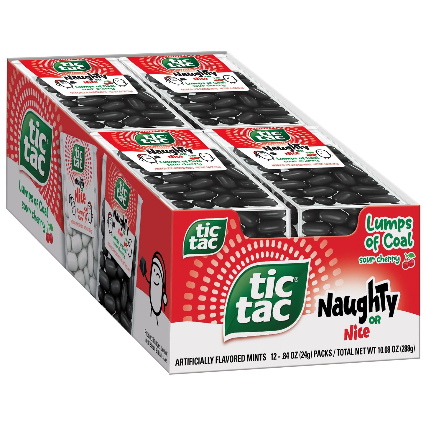 Tic Tac Orange Flavored Mints, Bulk 12 Pack, On-The-Go Refreshment, 1 Oz Each