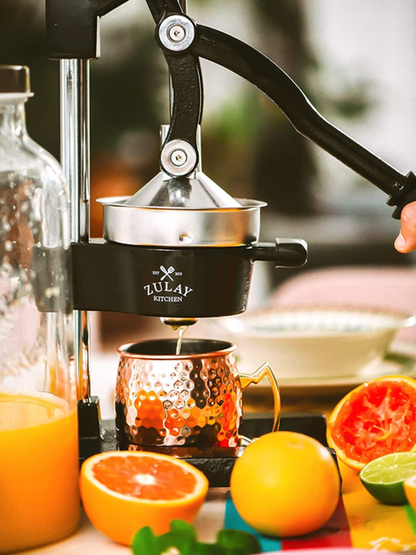 Professional Citrus Juicer + 2 in 1 Lemon Squeezer COMPLETE SET
