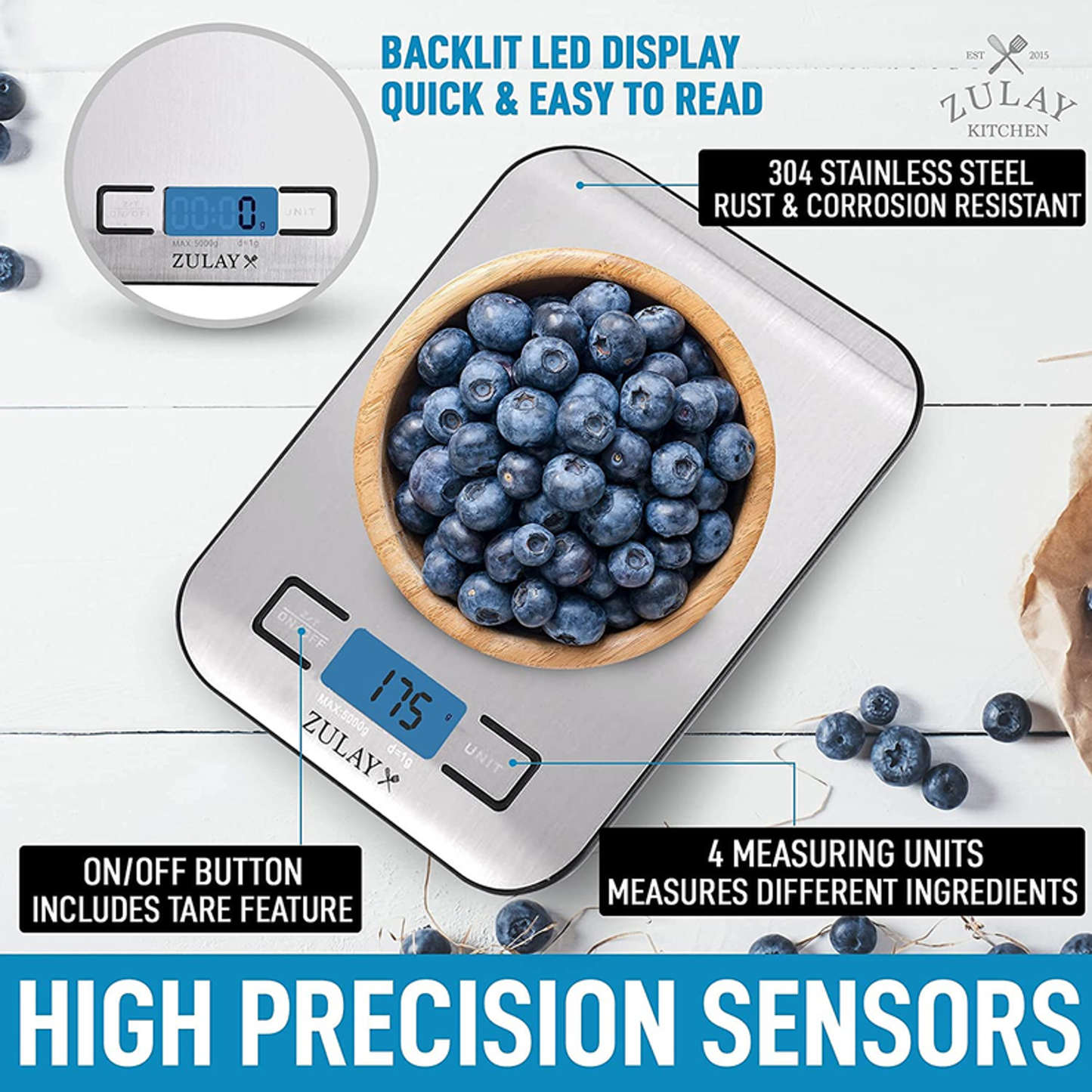 Precision Digital Food Scale