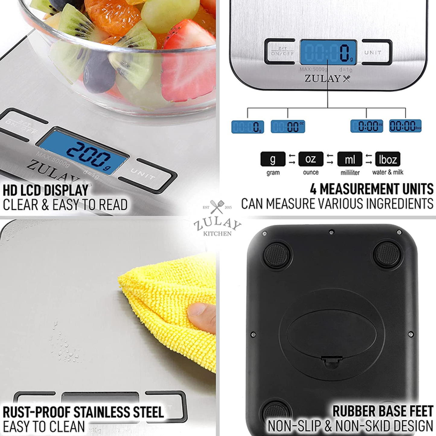 Precision Digital Food Scale