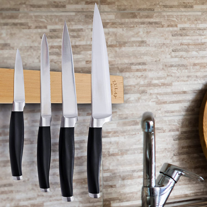 Acacia Wood Magnetic Knife Holder