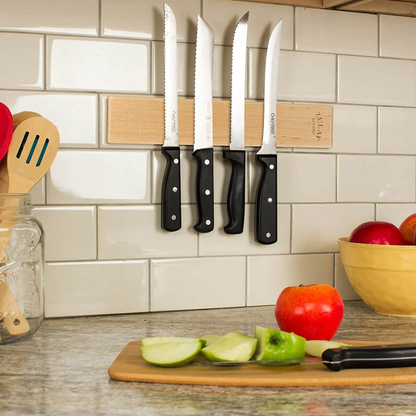 Acacia Wood Magnetic Knife Holder