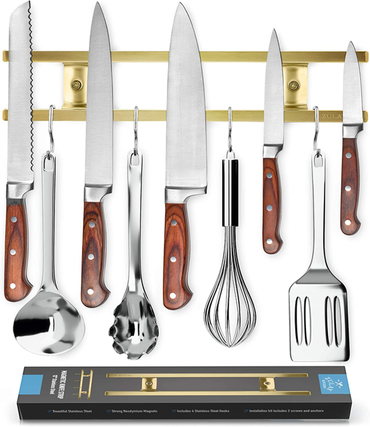 Stainless Steel Magnetic Knife Holder