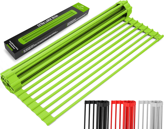 Multipurpose Roll-Up Sink Drying Rack