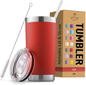 Tumbler With Lid and Straw
