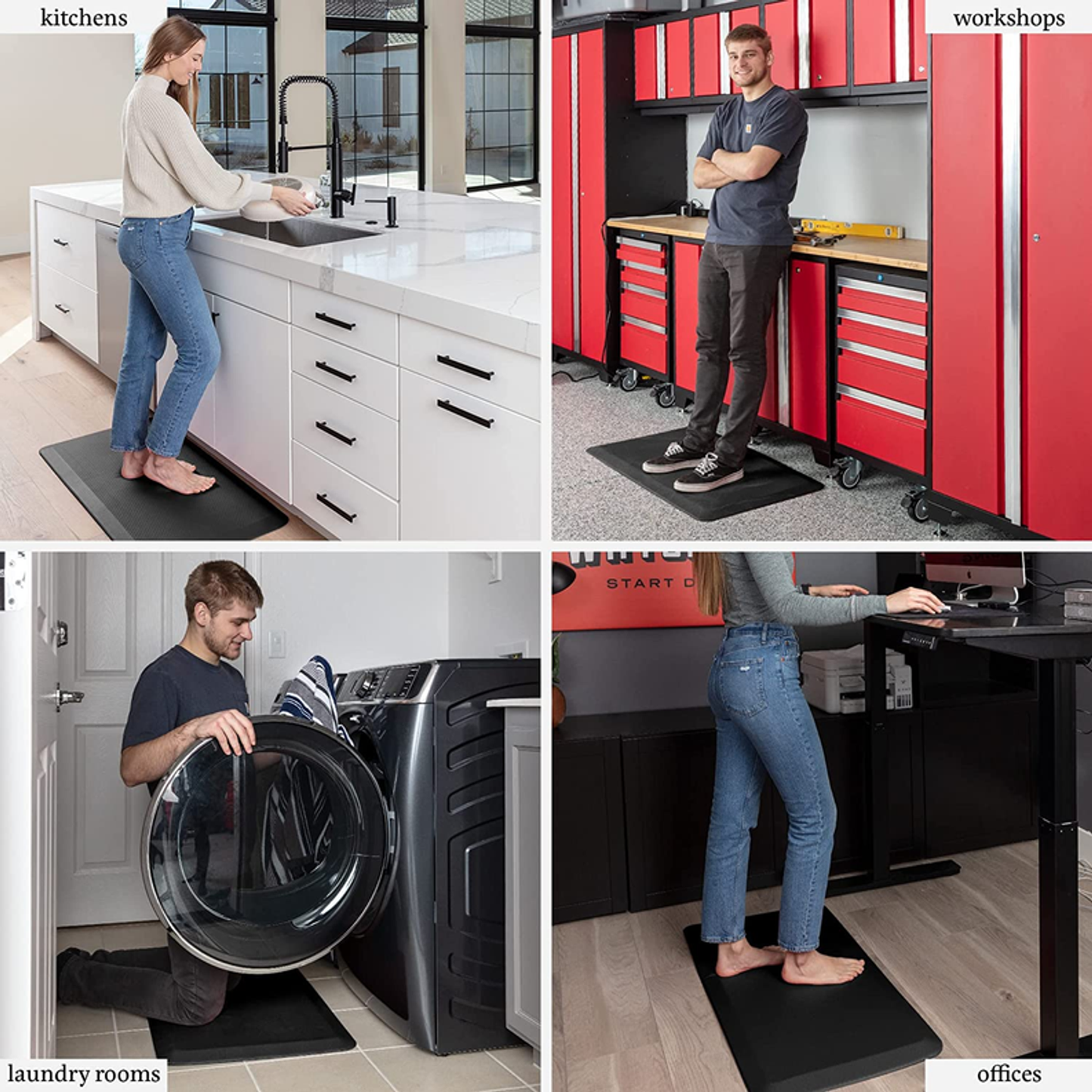 Home Anti Fatigue Kitchen Mat