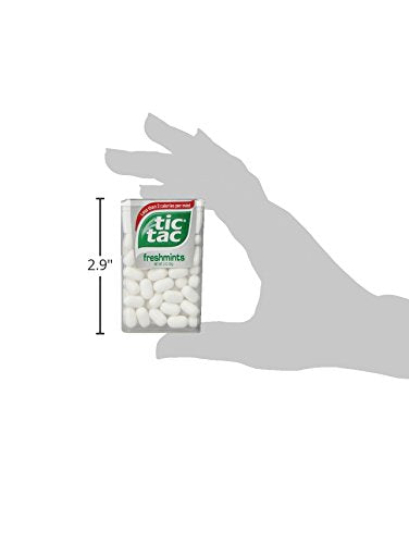 Tic Tac Orange Flavored Mints, Bulk 12 Pack, On-The-Go Refreshment, 1 Oz Each