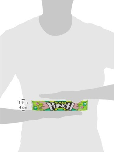 Sour Punch Rainbow Sour Straws, 2 Ounce (Pack of 24)