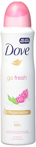 Dove Anti-Perspirant Deodorant Spray, Cucumber & Green Tea, Dry 48 Hour Protection 150 Ml (Pack of 6)