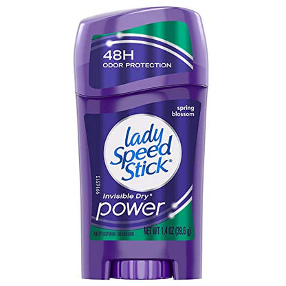 Lady Speed Stick Invisible Dry Power Antiperspirant/Deodorant, Wild Freesia, 2.3 Ounce (Pack of 6)