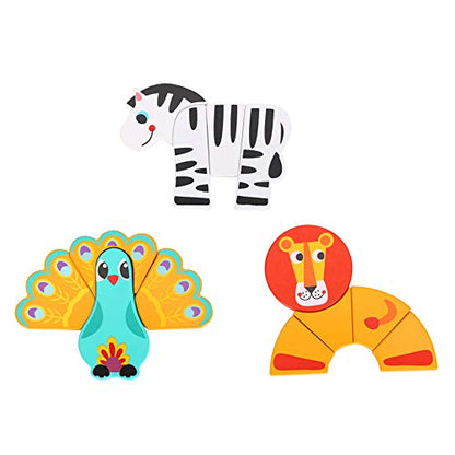Learning Curve My First Puzzle Four Animal Set for Kids, Multi