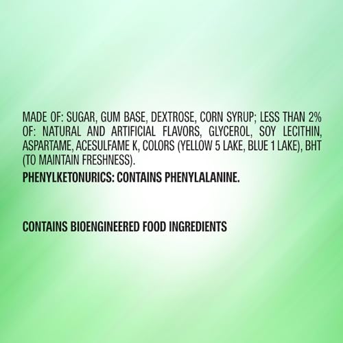WRIGLEY'S SPEARMINT Chewing Gum Bulk Pack, 15 Stick (Pack of 10)