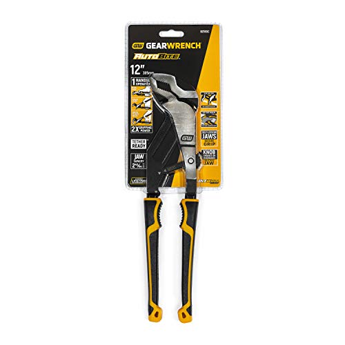 GEARWRENCH 6" PITBULL Auto-Bite Tongue & Groove Dual Material Pliers - 82590C