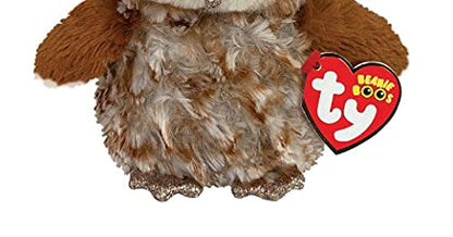 TY 2007516 Fiona Cat Beanie Boo Pink Stuffed Animal, Multicoloured, 3.1 x 2.75 x 5.51 Centimeters