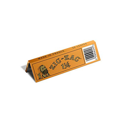 ZIG-ZAG Rolling Papers French Orange 1 1/4 (6 Booklets)