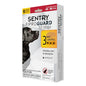 SENTRY PET CARE Fiproguard for Dogs, Flea and Tick Prevention for Dogs (45-88 Pounds), Includes 3 Month Supply of Topical Flea Treatments