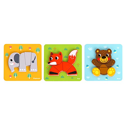 Learning Curve My First Puzzle Four Animal Set for Kids, Multi