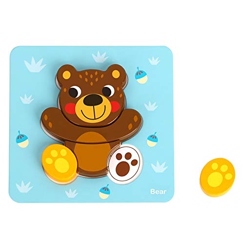 Learning Curve My First Puzzle Four Animal Set for Kids, Multi