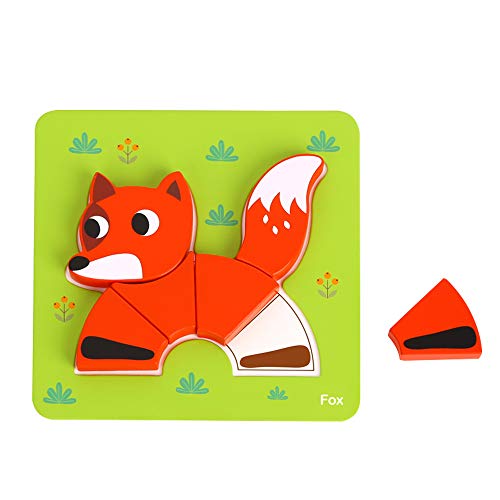 Learning Curve My First Puzzle Four Animal Set for Kids, Multi