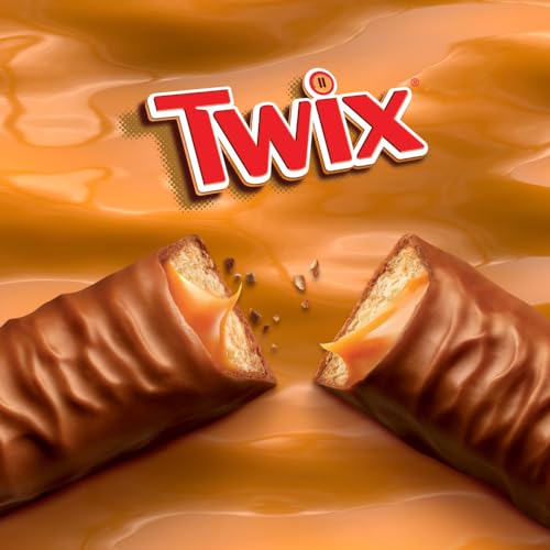 TWIX Full Size Caramel Chocolate Cookie Candy Bar, 1.79 oz. 36-Count Box