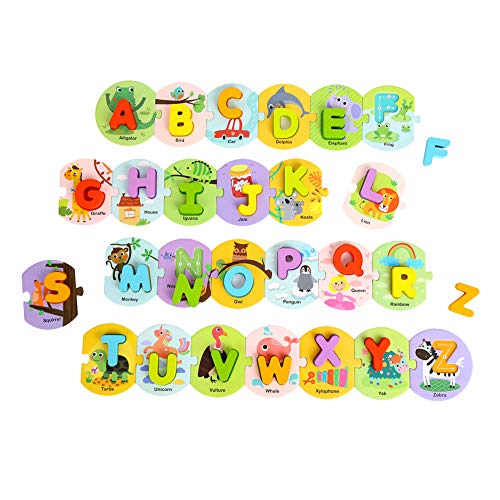 Learning Curve My First Puzzle Four Animal Set for Kids, Multi
