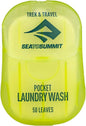 Sea To Summit Trek & Travel Pocket Laundry Wash (50 Leaves/ .5 Ounce), Green Tea