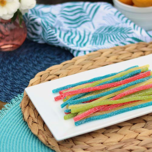 Sour Punch Rainbow Sour Straws, 2 Ounce (Pack of 24)