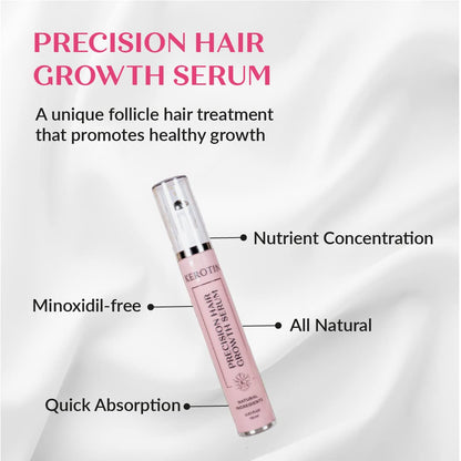 Kerotin Hair Growth Spot Treatment Serum with Castor Oil, DHT Blocker and Biotin