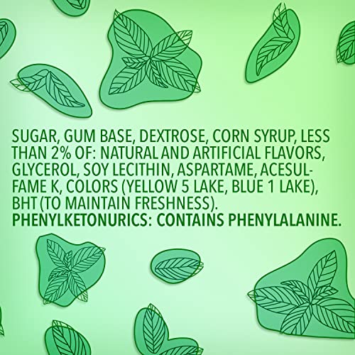 WRIGLEY'S SPEARMINT Chewing Gum Bulk Pack, 15 Stick (Pack of 10)