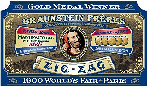 ZIG-ZAG Rolling Papers - Original White 70 mm Paper - Natural Gum Arabic - Thin Glue Sealing Line - 6 Booklets with 32 Papers per Booklet,32 Count (Pack of 6)