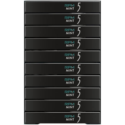 5 GUM Peppermint Cobalt Sugar Free Chewing Gum Bulk, 15 Sticks (Pack of 10)