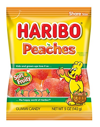 HARIBO Gummi Candy, Original Goldbears Gummy Bears, 5 Ounce Share Size Bags (12 Packs) Delicious Soft & Chewy Sweet Snacks, Assorted Fruity Flavors