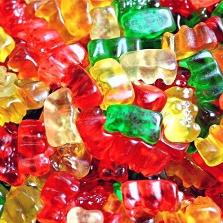 HARIBO Gummi Candy, Original Goldbears Gummy Bears, 5 Ounce Share Size Bags (12 Packs) Delicious Soft & Chewy Sweet Snacks, Assorted Fruity Flavors