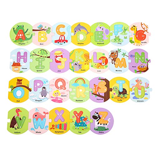 Learning Curve My First Puzzle Four Animal Set for Kids, Multi