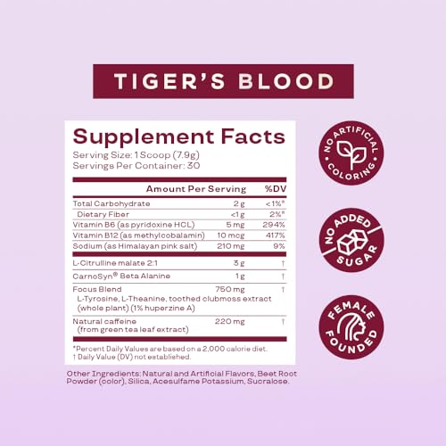 Bloom Nutrition High Energy Pre Workout with Beta Alanine, Ginseng and L Tyrosine for Amino Energy, Natural Caffeine Powder from Green Tea Extract, Keto, Sugar Free Drink Mix, Raspberry Lemonade