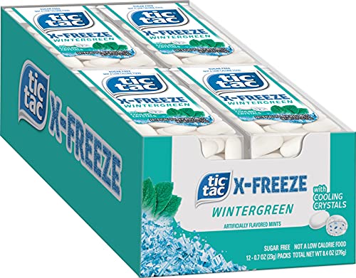 Tic Tac Orange Flavored Mints, Bulk 12 Pack, On-The-Go Refreshment, 1 Oz Each