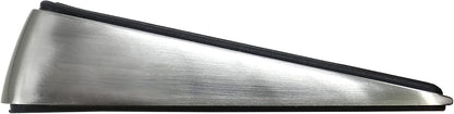 Shepherd Hardware 3314 Designer Satin Nickel Door Wedge with Non-Skid Rubber Base Grip