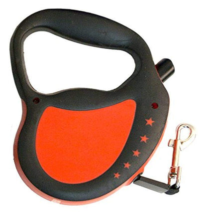 Hyper Pet Retractable Dog Leash, 8 ft. Walking Leash for Dogs up to 8 lbs., Extra Small, Pink