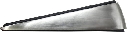 Shepherd Hardware 3314 Designer Satin Nickel Door Wedge with Non-Skid Rubber Base Grip