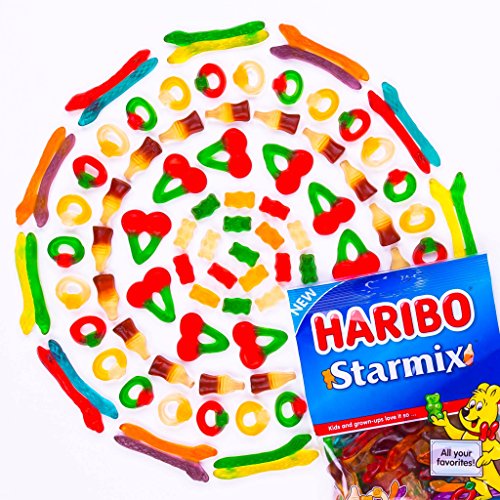 HARIBO Gummi Candy, Original Goldbears Gummy Bears, 5 Ounce Share Size Bags (12 Packs) Delicious Soft & Chewy Sweet Snacks, Assorted Fruity Flavors