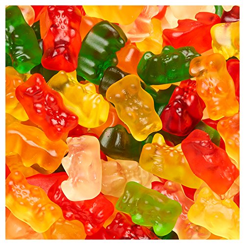 HARIBO Gummi Candy, Original Goldbears Gummy Bears, 5 Ounce Share Size Bags (12 Packs) Delicious Soft & Chewy Sweet Snacks, Assorted Fruity Flavors
