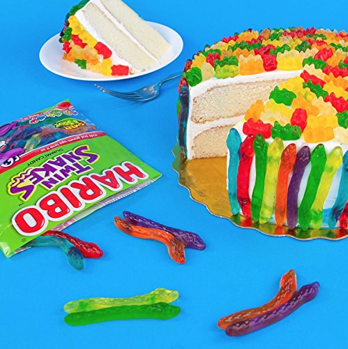 HARIBO Gummi Candy, Original Goldbears Gummy Bears, 5 Ounce Share Size Bags (12 Packs) Delicious Soft & Chewy Sweet Snacks, Assorted Fruity Flavors