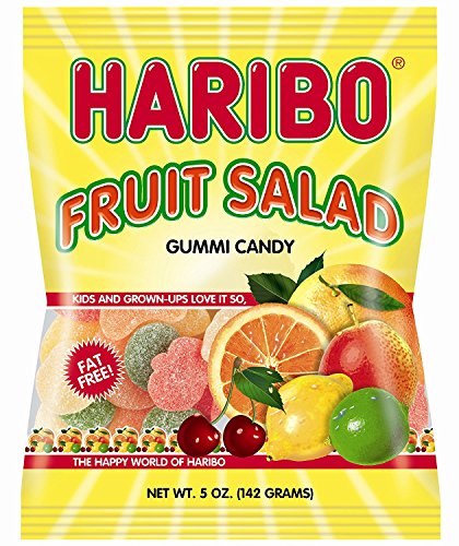 HARIBO Gummi Candy, Original Goldbears Gummy Bears, 5 Ounce Share Size Bags (12 Packs) Delicious Soft & Chewy Sweet Snacks, Assorted Fruity Flavors
