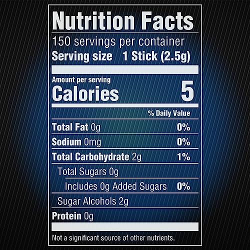 5 GUM Peppermint Cobalt Sugar Free Chewing Gum Bulk, 15 Sticks (Pack of 10)